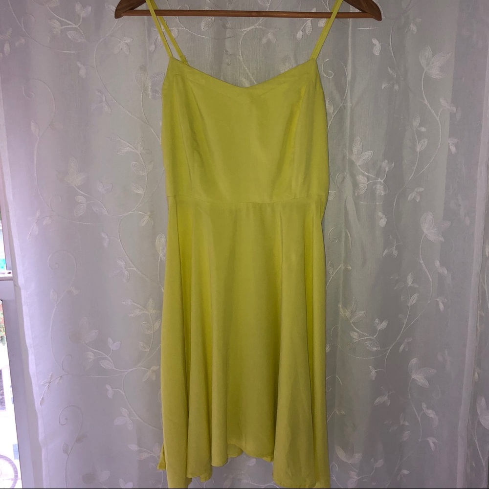 🆕 Yellow Skater Dress 🌼